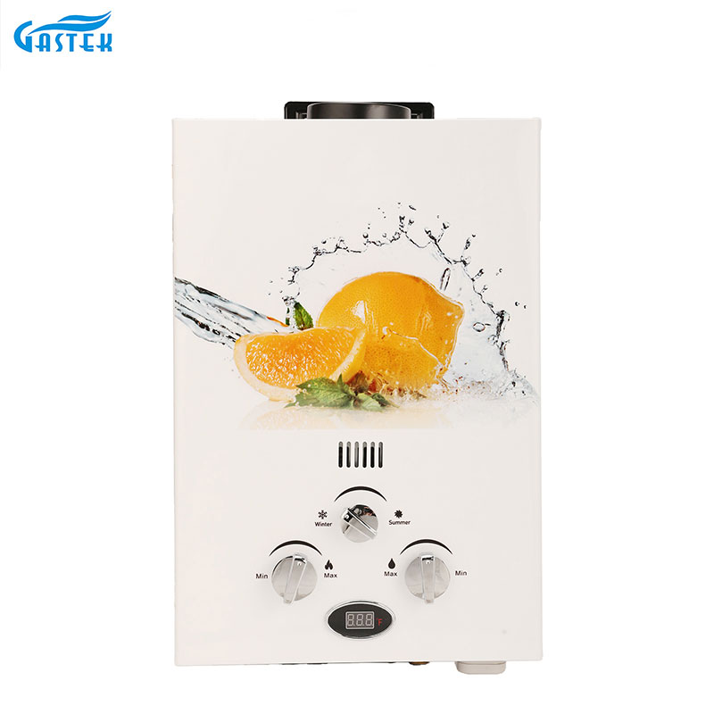 Camping Bärbar Hot Selling Tankless Instant Gas varmvattenberedare för dusch